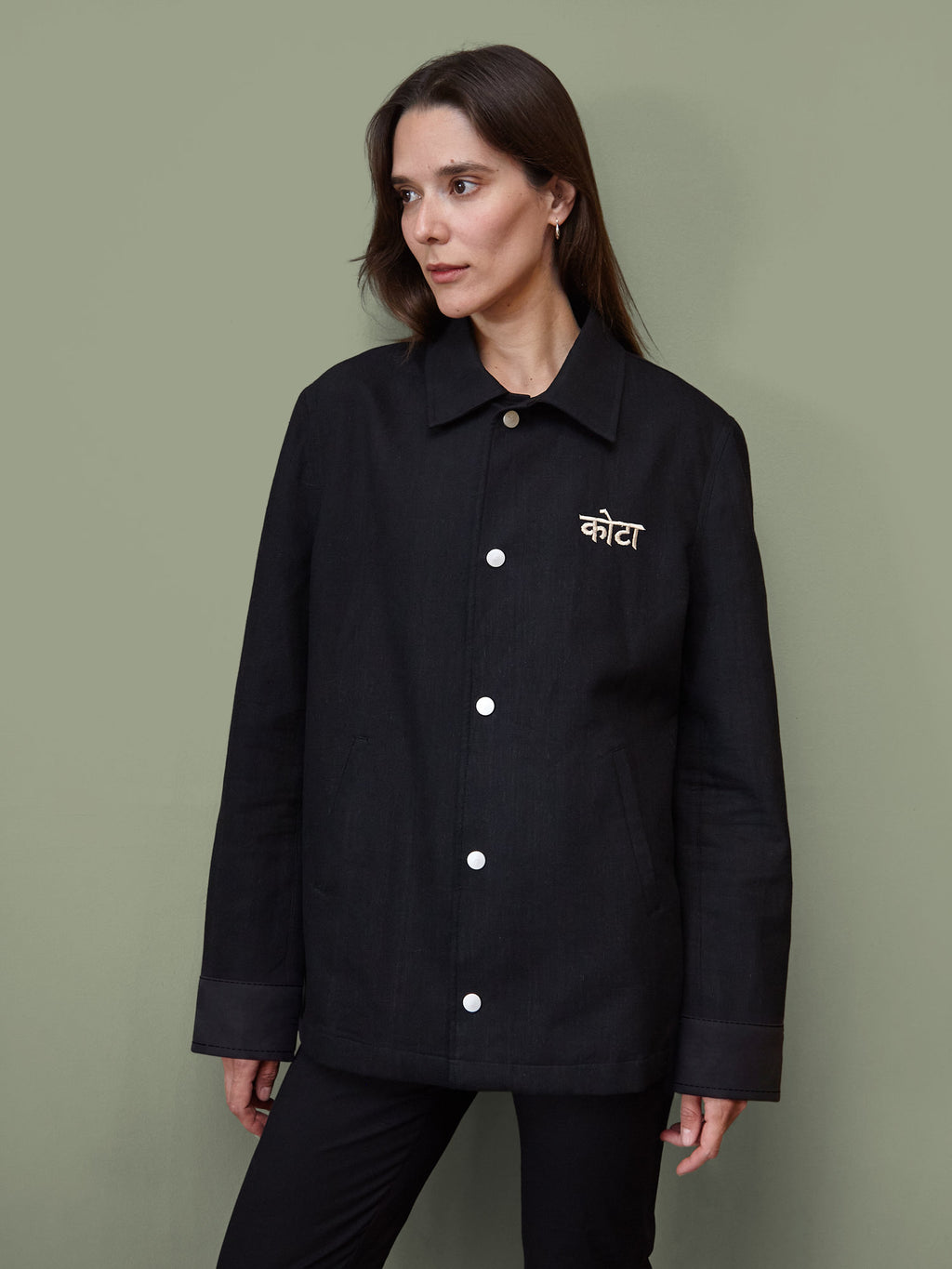 The Overshirt in Black